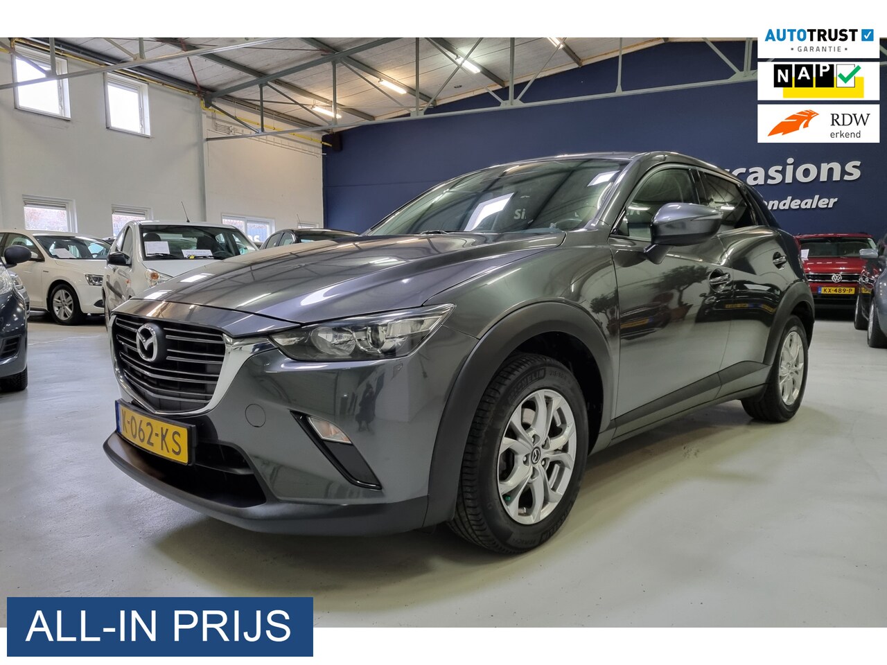 Mazda CX-3 - 2.0 SkyActiv-G 121 Comfort ✅NETTE AUTO ✅TREKHAAK - AutoWereld.nl