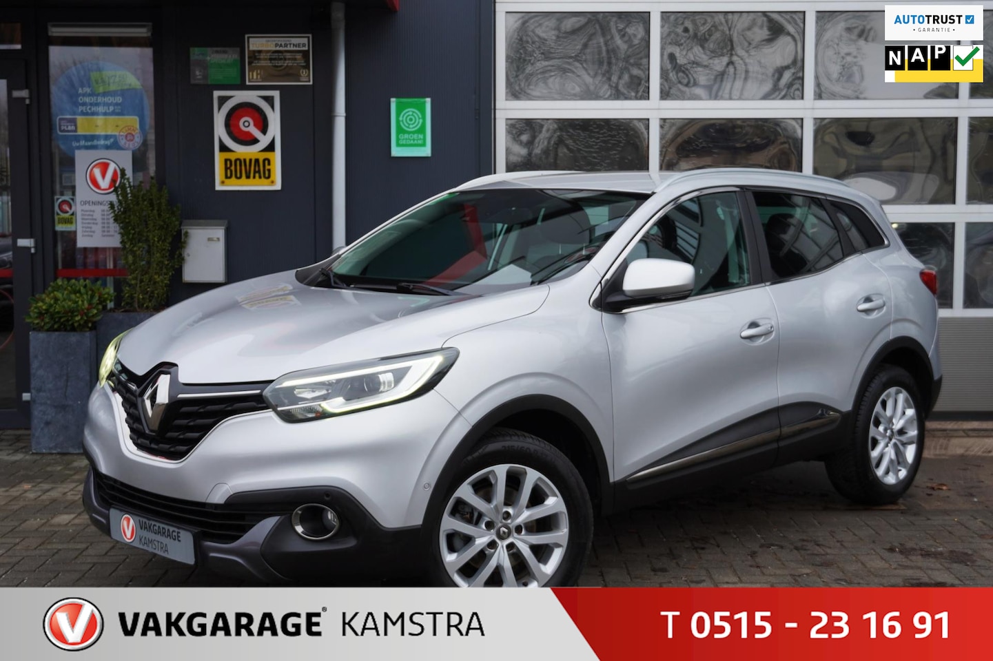 Renault Kadjar - 1.2 TCe Intens NAP Navi/Clima/Cruise/PDC+Cam - AutoWereld.nl