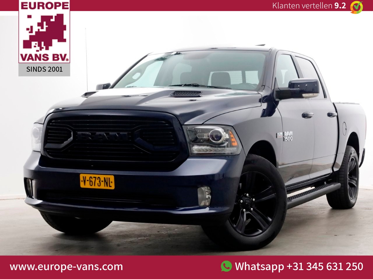 Dodge Ram 1500 - 5.7 V8 Hemi 4x4 Quad Cab 6'4 Laramie D.C. LPG onderbouw 03-2018 - AutoWereld.nl