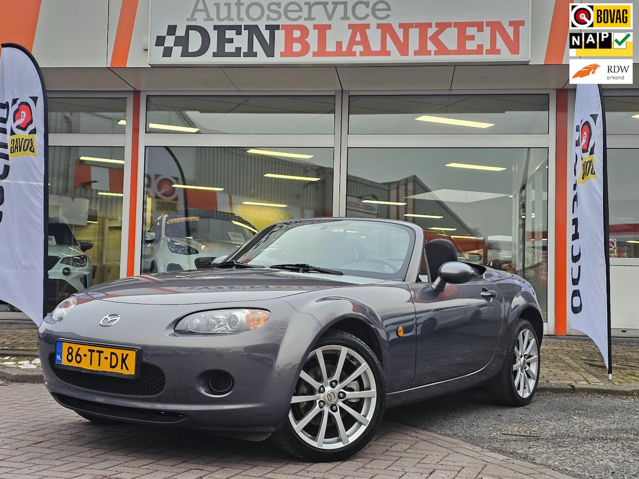 Mazda MX-5 - 1.8 Touring BJ.2007 / Airco / Hardtop / NAP / Elektr. Dak / 17"Lmv !! - AutoWereld.nl