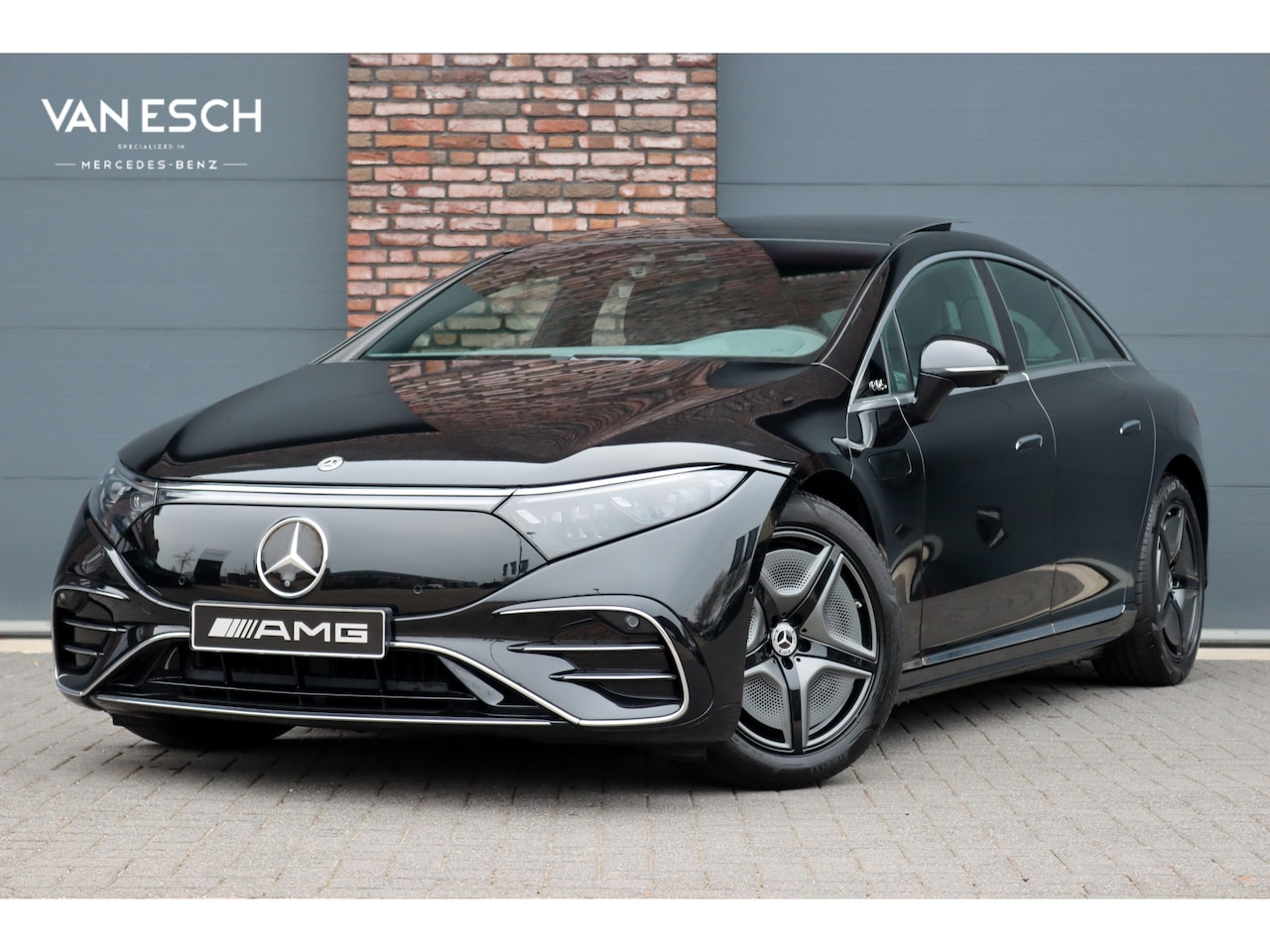 Mercedes-Benz EQS - 500 4MATIC AMG Line 108 kWh | Luchtvering | Achterasbesturing | Distronic+ | Memory | Nekv - AutoWereld.nl