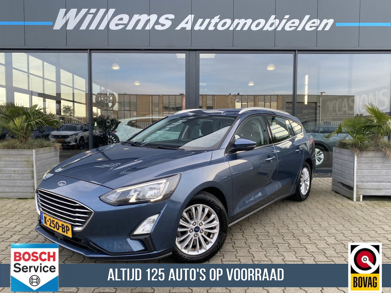 Ford Focus Wagon - 1.0 EcoBoost ST Line Business Stoel & Stuurverwarming , App Connect, Navigatie - AutoWereld.nl