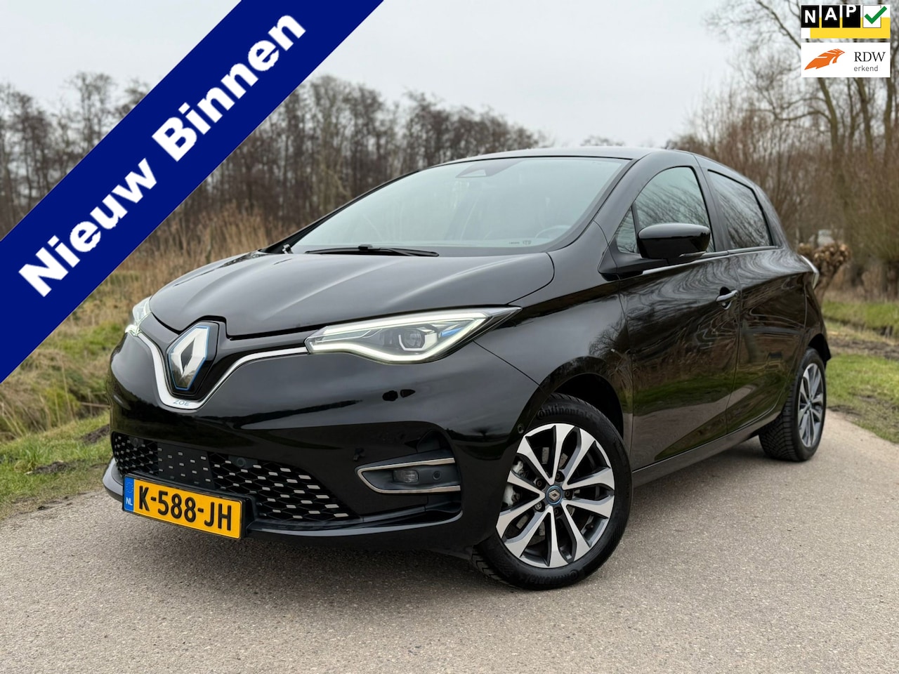Renault Zoe - R135 Intens 52 kWh / Elektrisch / Incl. BTW / 5- Deurs / Airco / Navi / 1 Eigenaar en voll - AutoWereld.nl