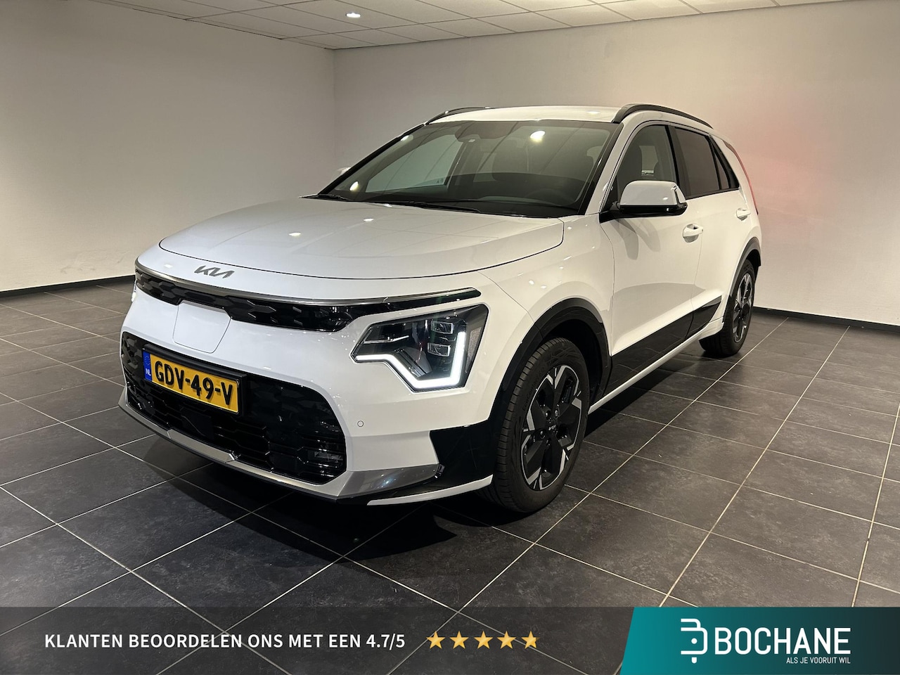 Kia Niro EV - Edition Advanced 64.8 kWh SOH 99,3 % | Navigatie | Leder | Stoelverwarming | - AutoWereld.nl