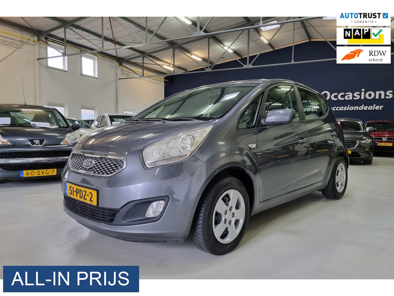 Kia Venga - 1.4 CVVT Seven ✅NIEUWE APK! ✅DEALER ONDERHOUDEN - AutoWereld.nl