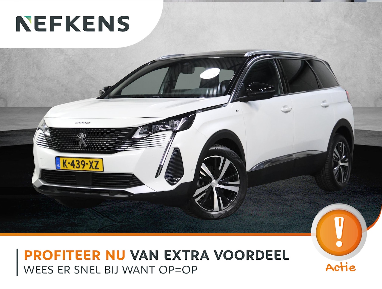 Peugeot 5008 - 180PK GT | 1ste eigenaar | FOCAL | Schuifkanteldak | Electrische klep | 360'Camera | Alcan - AutoWereld.nl