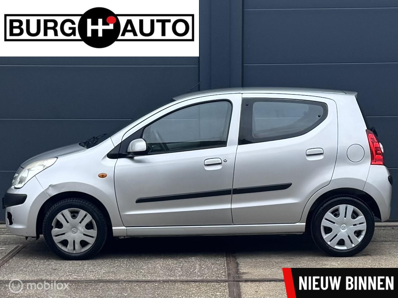 Nissan Pixo - 1.0 Acenta 5 deurs - AIRCO - EL. RAMEN - CPV - STUURBEKRACHTIGING - RADIO/CD MP3 - 1E EIGE - AutoWereld.nl