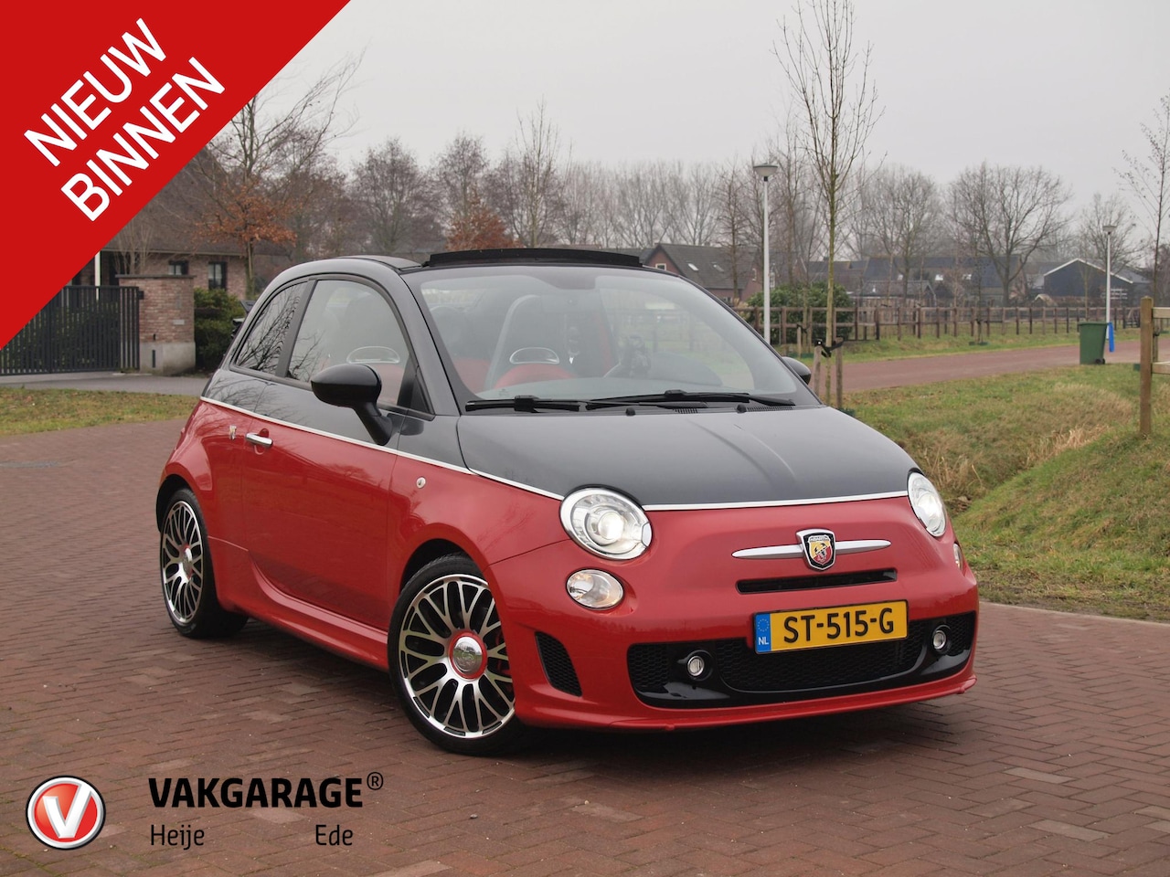 Fiat 500 C - 1.4-16V Abarth | Leer | 60.000 KM | 17 Inch | - AutoWereld.nl