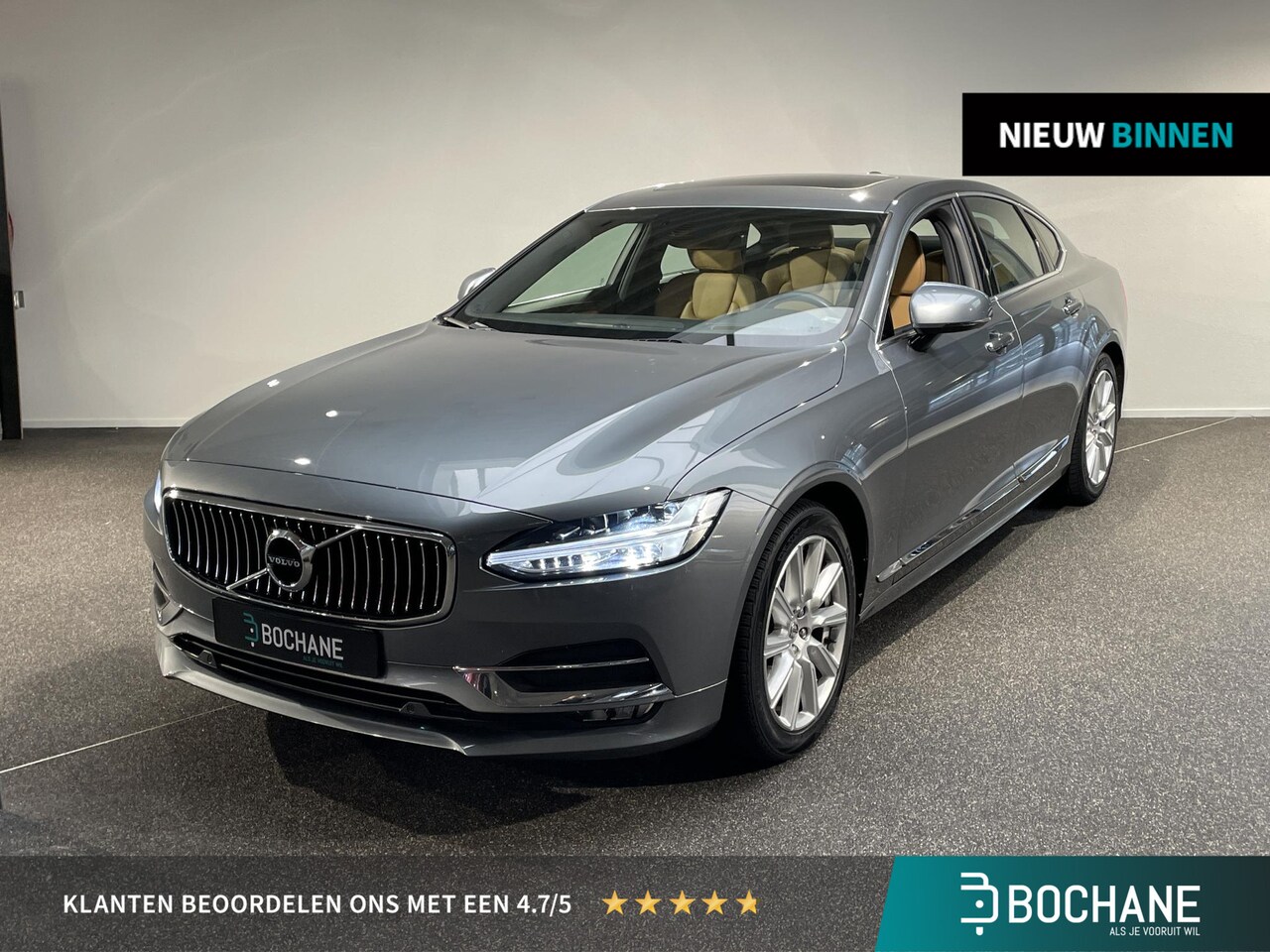Volvo S90 - 2.0 T4 Inscription | Panoramadak | Leder | - AutoWereld.nl