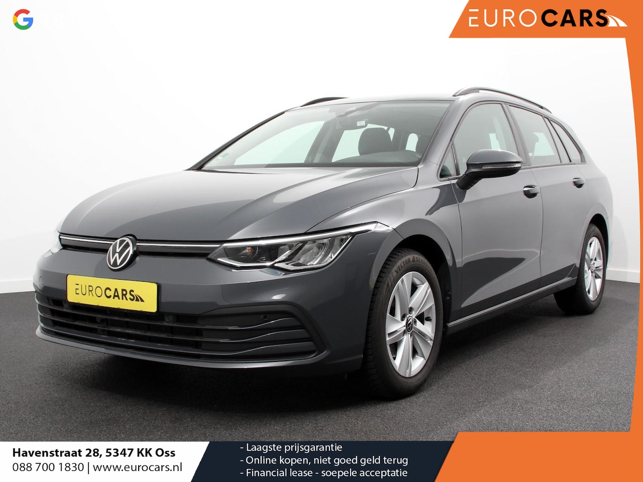 Volkswagen Golf Variant - 1.5 eTSI 130pk DSG Life | Navigatie | Apple Carplay/Android Auto | Inklapbare trekhaak | P - AutoWereld.nl
