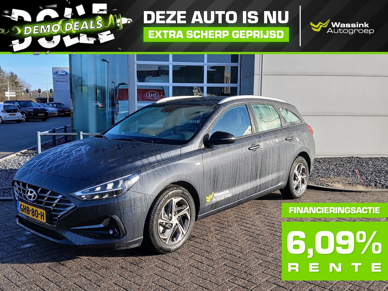 Hyundai i30 Wagon - 1.0 T-GDI 48V 120pk Comfort Smart | Navigatie | Cruise Control | Climate Control | Achteru - AutoWereld.nl