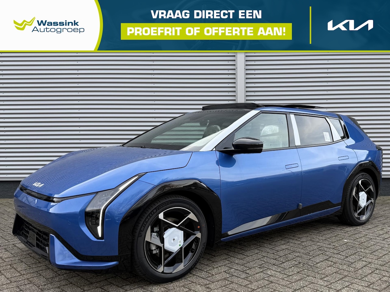 Kia EV4 - 81,4 kWh 204PK GT-Line | Schuif/Kanteldak | Stoel/Stuurwielverwarming | Harman/Kardon | - AutoWereld.nl