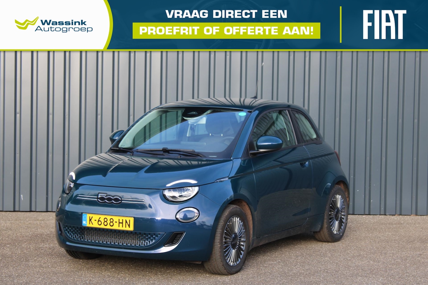Fiat 500 - 42kWh 118pk Icon | Navigatie | Bluetooth | Cruise Control - AutoWereld.nl