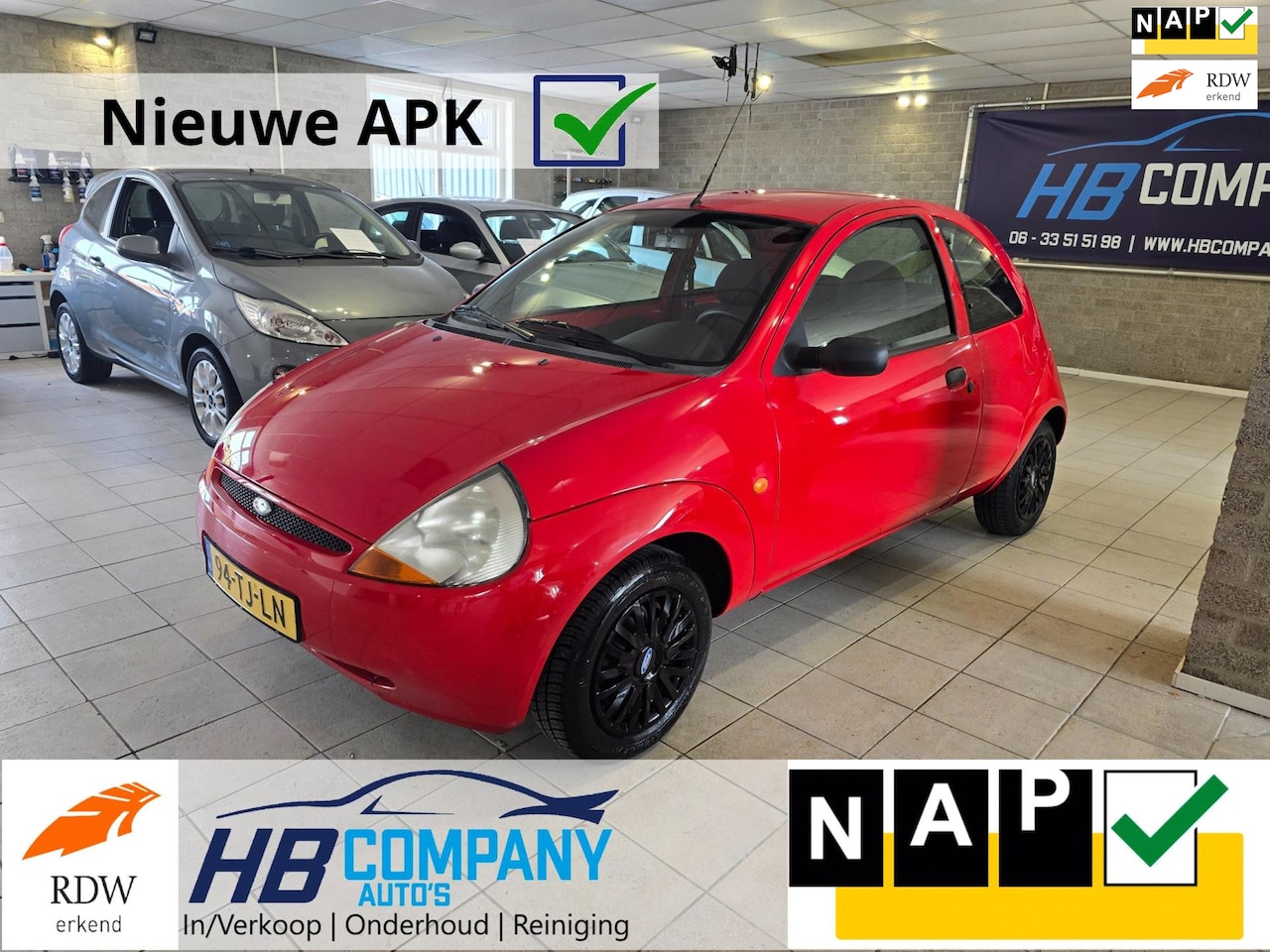 Ford Ka - 1.3 Futura | Nette auto | roestvrij | Airco | Nieuwe APK | NAP - AutoWereld.nl