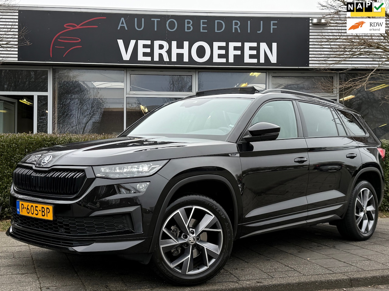 Skoda Kodiaq - 1.5 TSI Sportline Business 7p. - PARK CAMERA - APPLE CARPLAY - STOEL / STUUR VERW - MEMORY - AutoWereld.nl