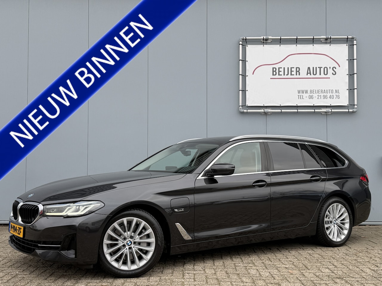 BMW 5-serie Touring - 530e Business Edition Plus SOH 91%/Trekhaak/Leer/Laser. - AutoWereld.nl