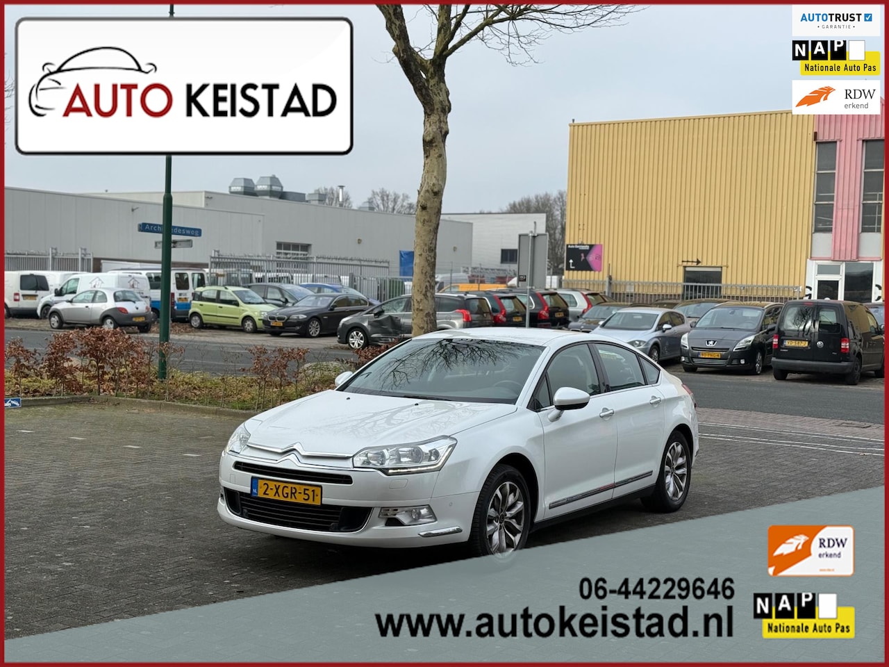Citroën C5 - 1.6 THP FACELIFT LED/CLIMA/NAVIGATIE! NETTE STAAT! - AutoWereld.nl