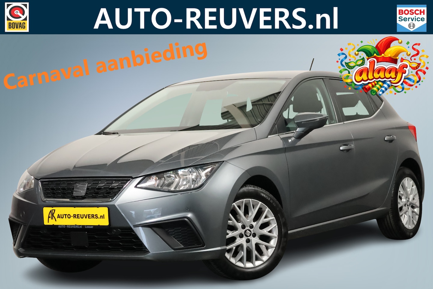 SEAT Ibiza - 1.0 TSI Style / Navi / ACC / CarPlay / Camera - AutoWereld.nl