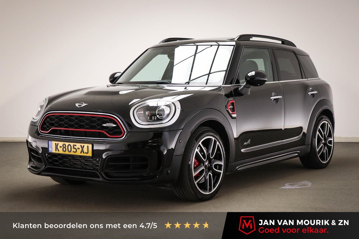 MINI Countryman - Mini 2.0 John Cooper Works ALL4 Chili | WIRED / PARK ASSIST- PACK | PANORAMADAK | HEAD UP - AutoWereld.nl