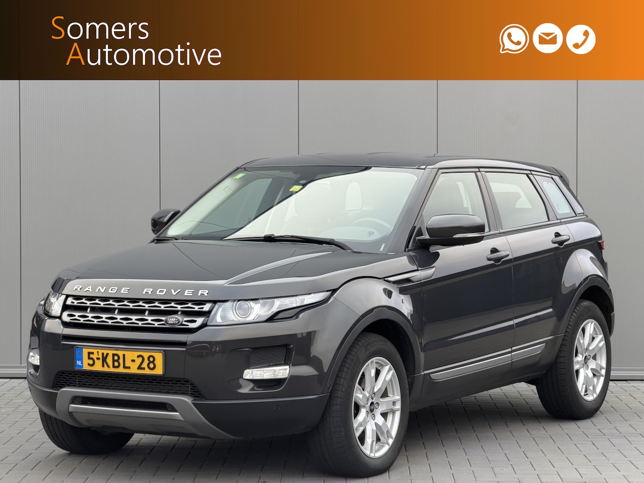 Land Rover Range Rover Evoque - 2.2 SD4 4WD Pure | Leder | Meridian | Trekhaak Afn. - AutoWereld.nl