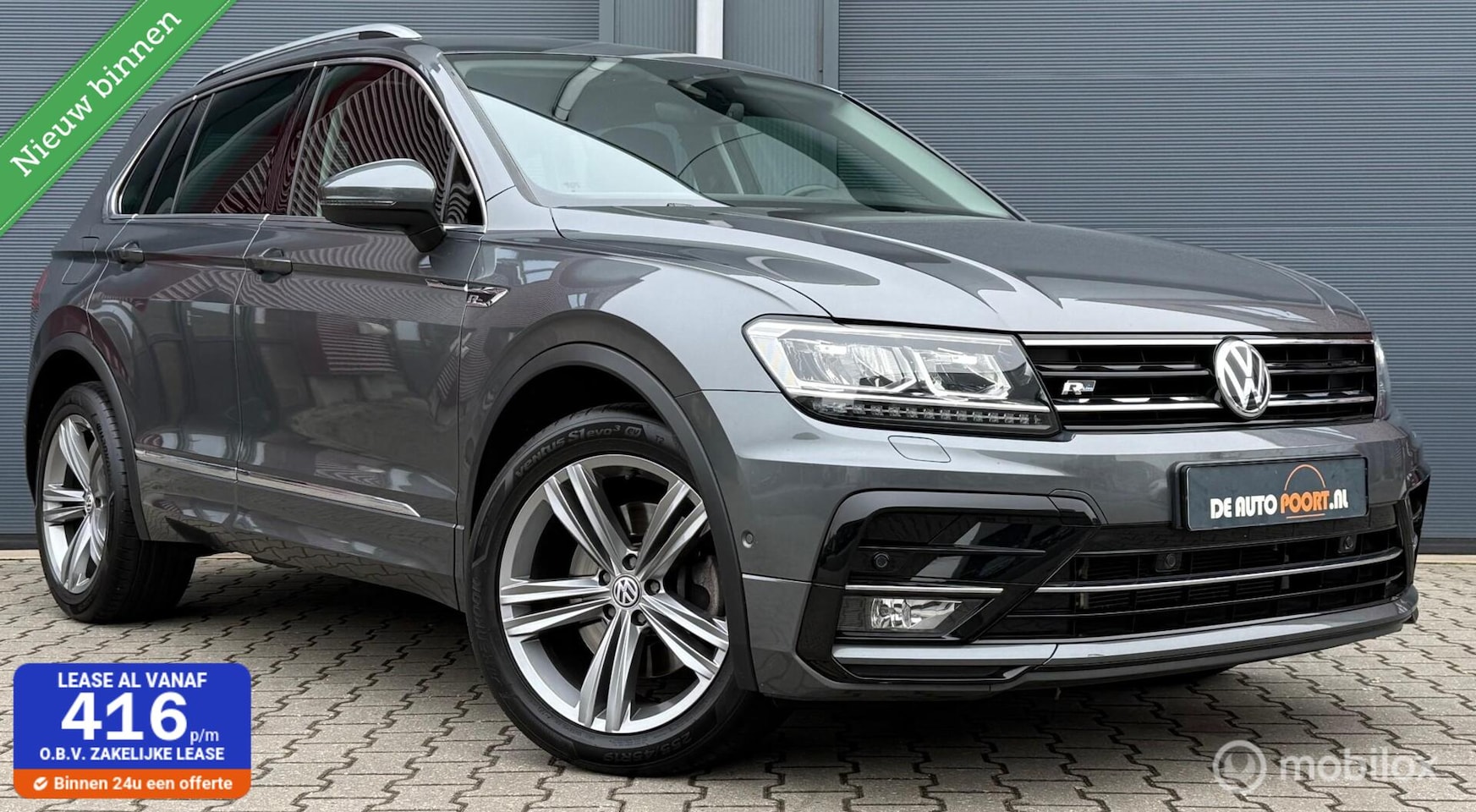 Volkswagen Tiguan - 2.0 TSI 4Motion DSG R-line Trekhaak/LED/Clima - AutoWereld.nl