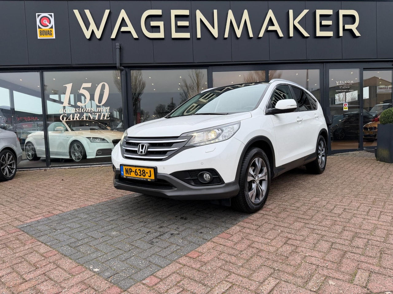 Honda CR-V - 2.0 AWD Executive Clima|Led|PANO|NAV|Cam|LEDER! - AutoWereld.nl
