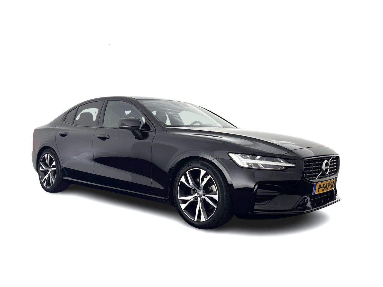 Volvo S60 - 2.0 B3 R-Design (INCL-BTW) Aut. *FULL-LED | LEATHER-FABRIC | HEATED-SPORTSEATS | HARMAN/KA - AutoWereld.nl