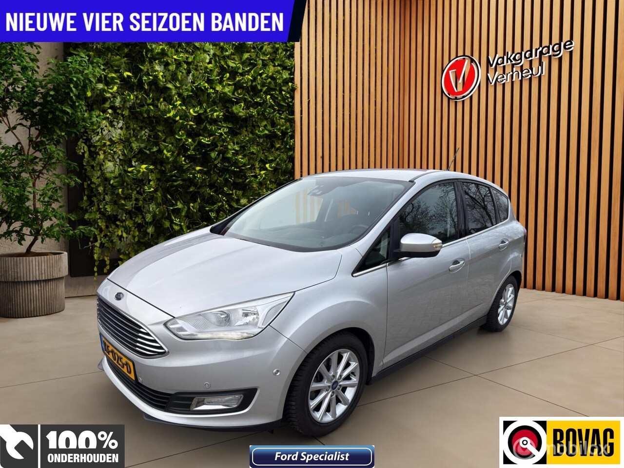 Ford C-Max - 1.0 Titanium|125Pk|Camera|Trekhaak|Boekjes - AutoWereld.nl