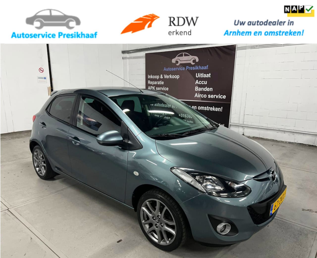 Mazda 2 - 1.3 BIFUEL GT AIRCO / NAP / LM VELGEN - AutoWereld.nl