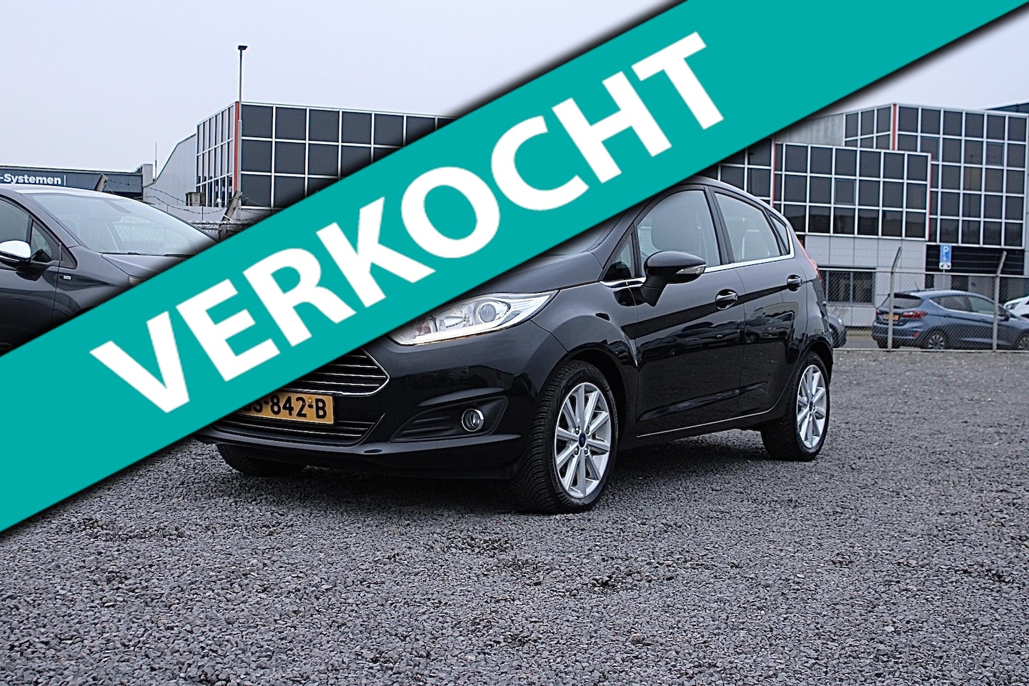 Ford Fiesta - 1.0 EcoBoost Titanium/NAVI/APP/NW APK - AutoWereld.nl