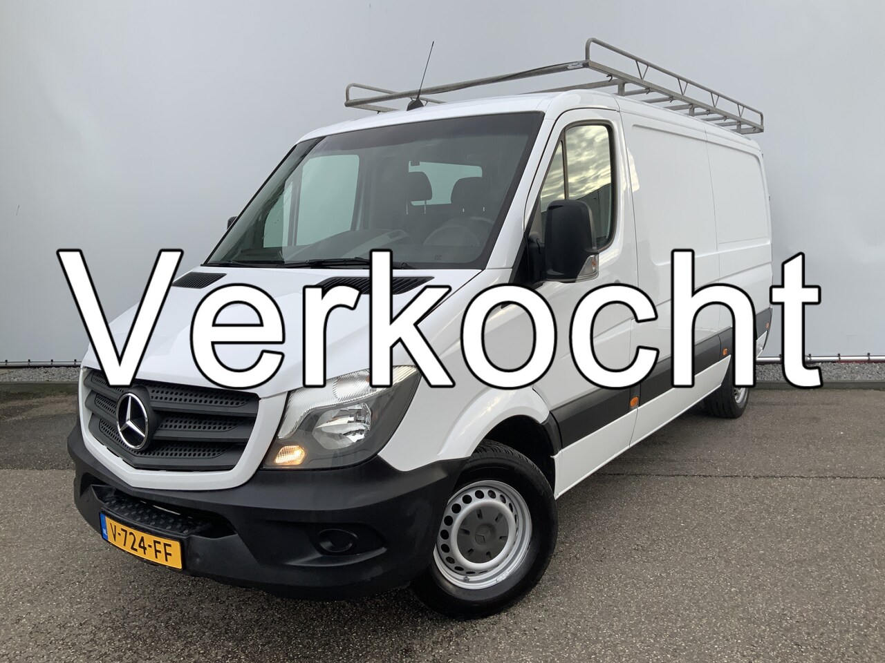 Mercedes-Benz Sprinter - 314 2.2 CDI Automaat L2H2 Airco Cruise 3 Zits Trekhaak&Opstap 2000 kg Imperiaal&Trap Euro - AutoWereld.nl