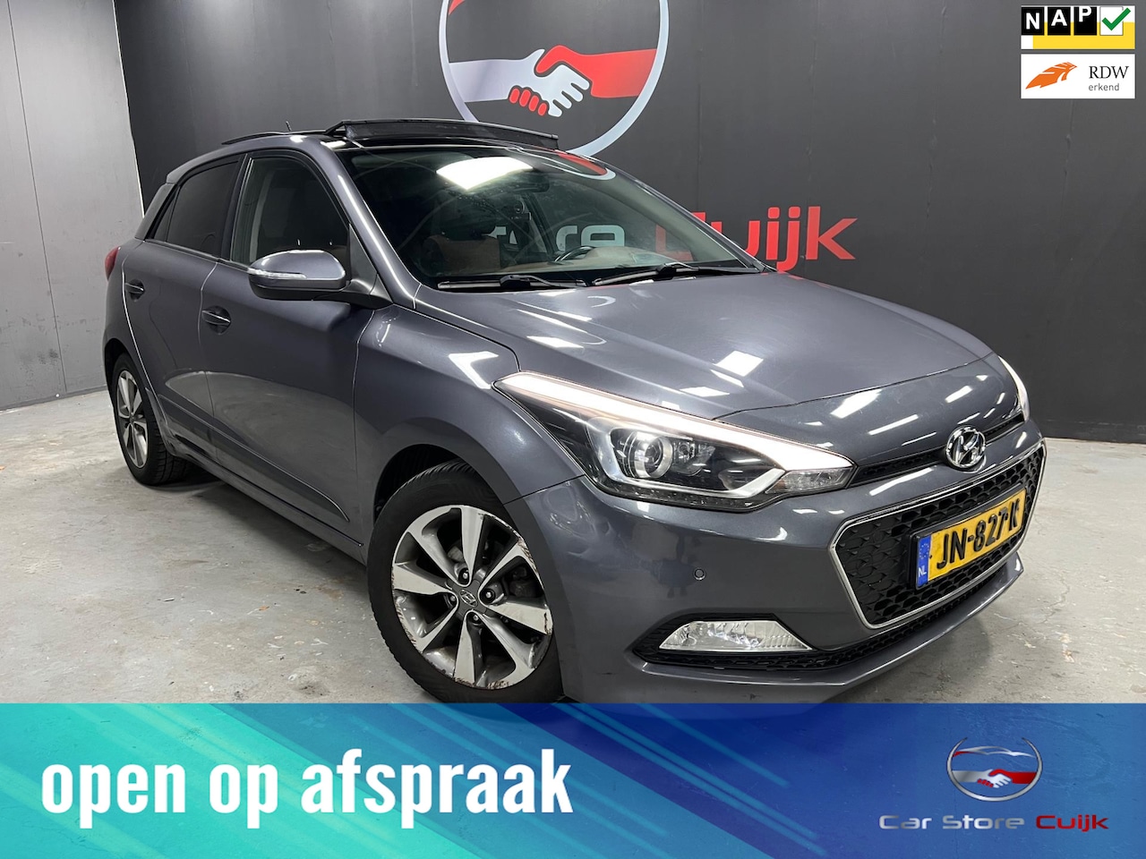 Hyundai i20 - 1.2 HP i-Motion Premium | Pano | Lane warning | Cruise | PDC - AutoWereld.nl