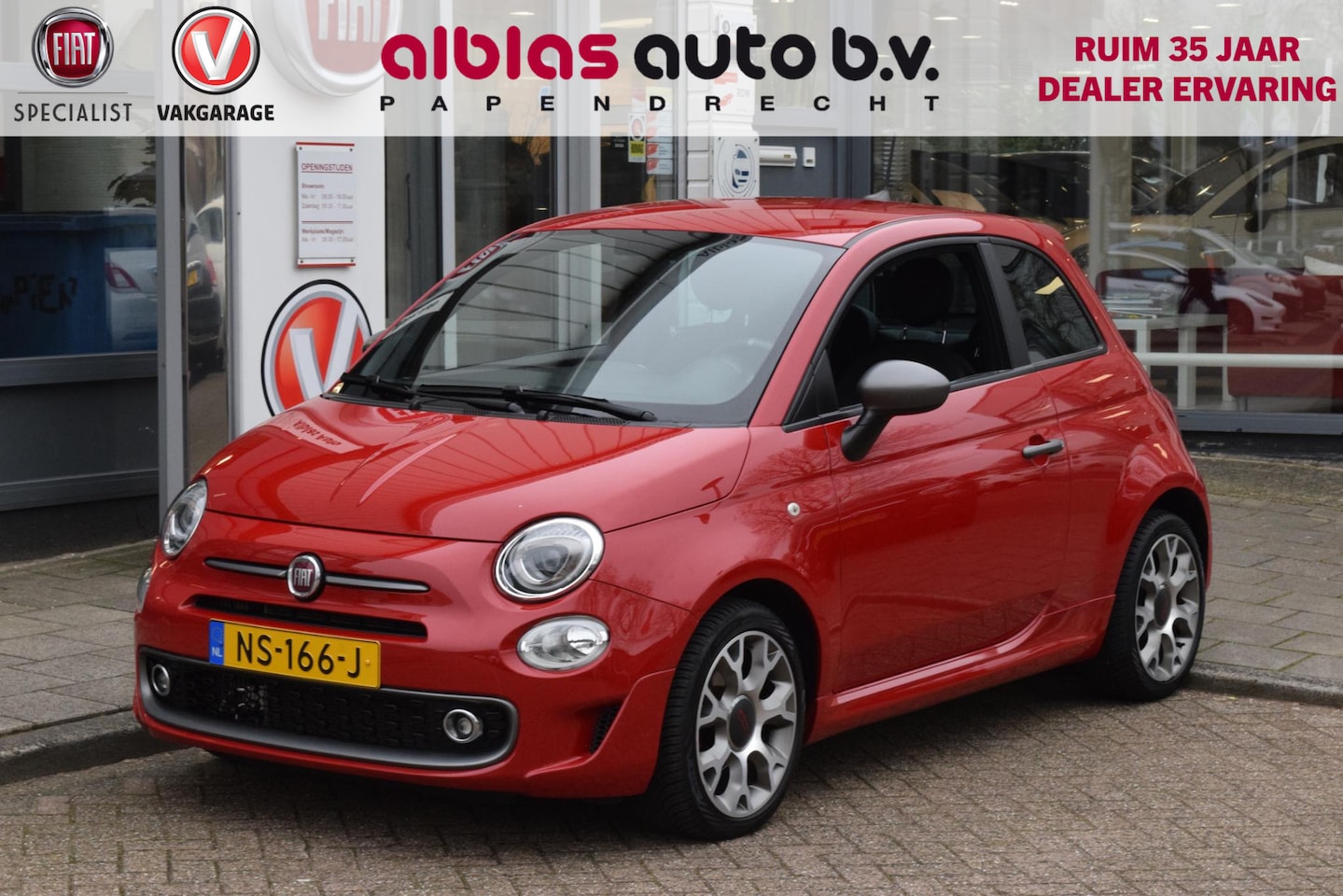 Fiat 500 - 0.9 TwinAir Turbo Sport|Nav|1e eig.|Lage km! - AutoWereld.nl