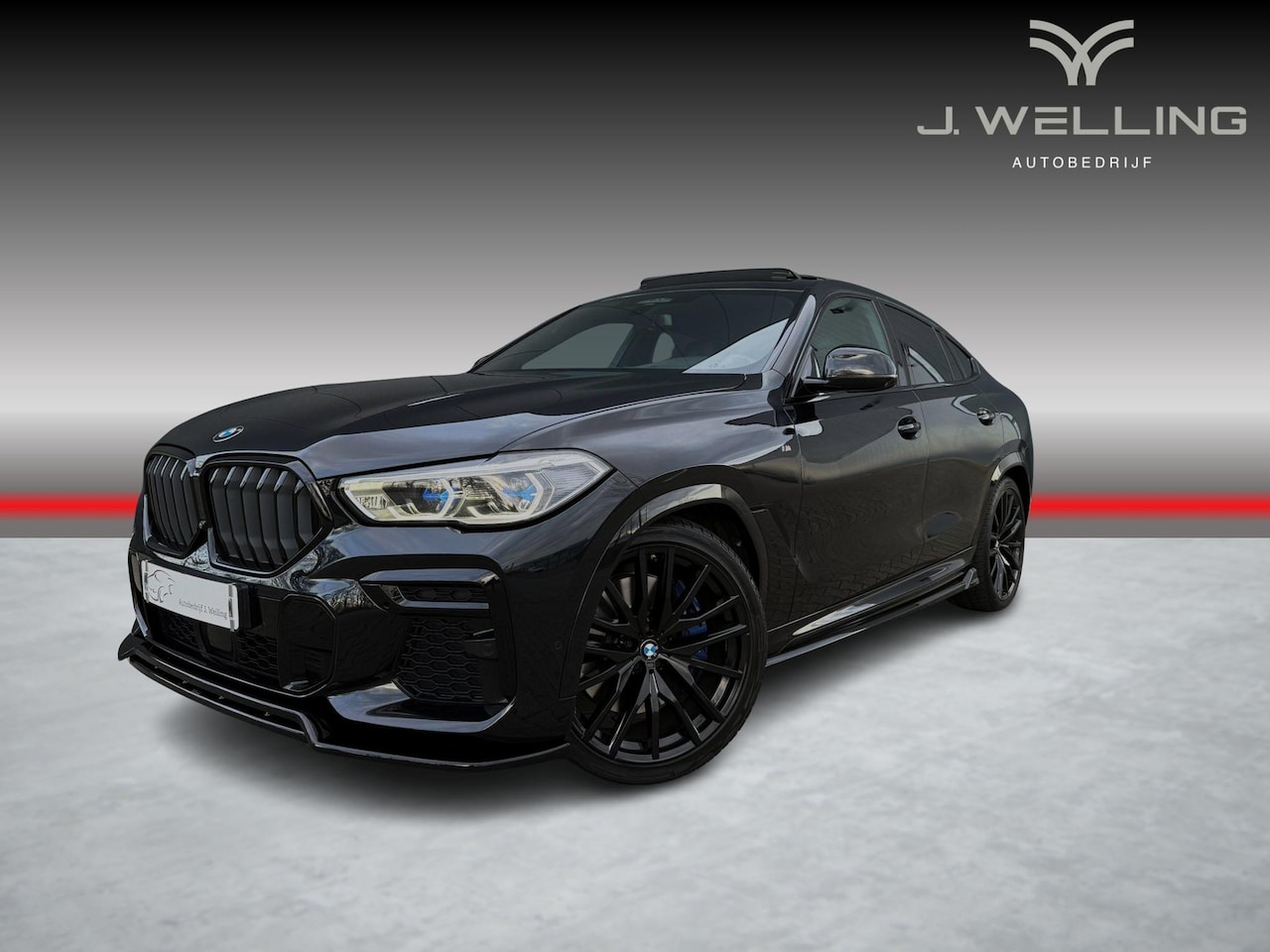 BMW X6 - xDrive40d M-sport / pano / B&W / M-seats / Massage - AutoWereld.nl
