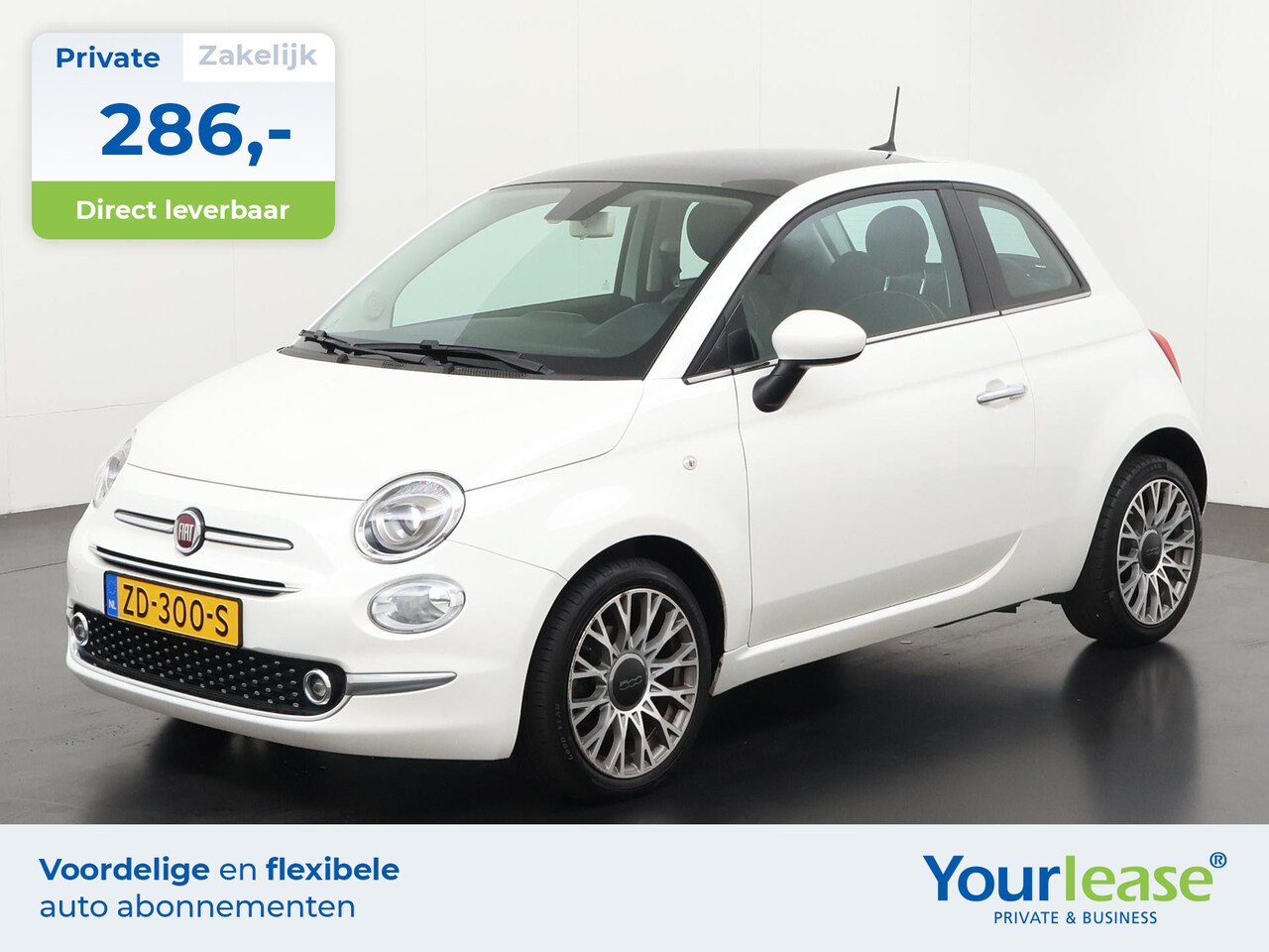 Fiat 500 - 0.9 TwinAir Turbo Collezione | All-in 286,- Private Lease | Direct uit voorraad - AutoWereld.nl