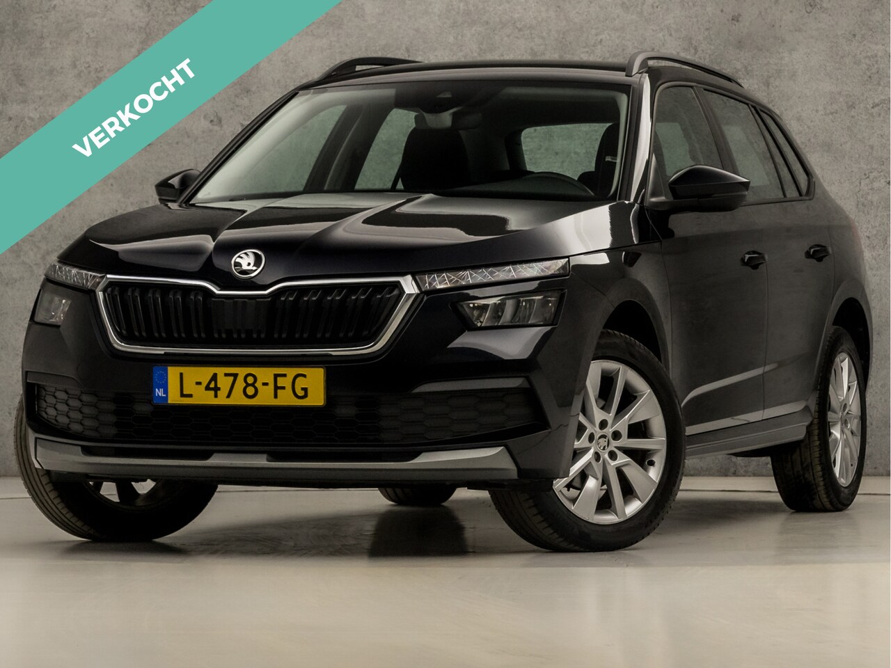 Skoda Kamiq - 1.0 TSI Sport (APPLE CARPLAY, CLIMATE, STOELVERWARMING, KEYLESS, SPORTSTOELEN, LED KOPLAMP - AutoWereld.nl