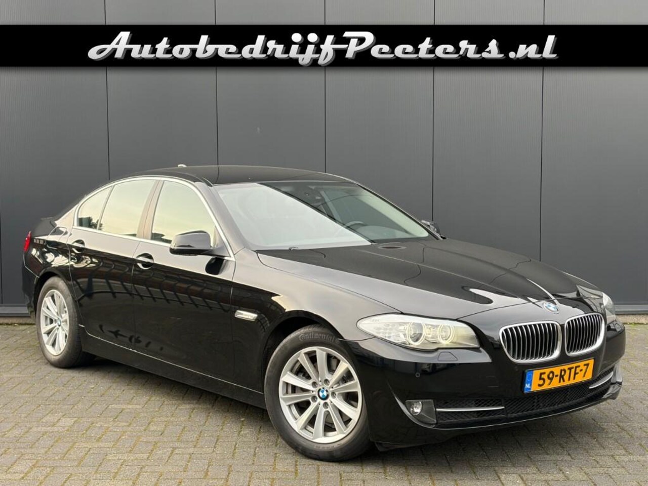 BMW 5-serie - 523i 6-Cilinder Aut. HUD Navi Prof. Xenon Leder Cruise Trekhaak - AutoWereld.nl