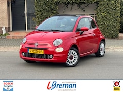 Fiat 500 C - 500c 1.0 HYBRID RED CABRIO Beats audiosysteem