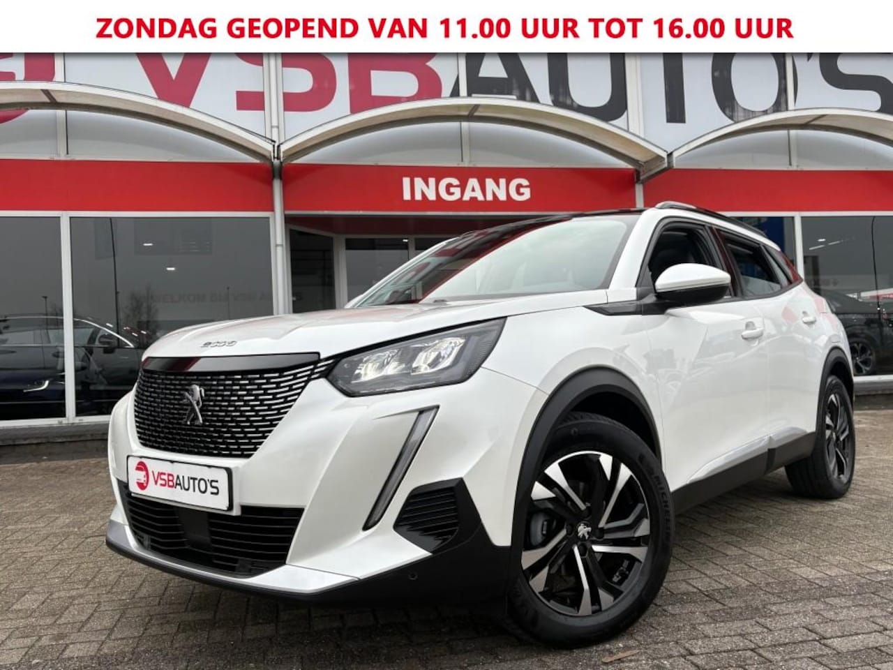 Peugeot 2008 - 1.2 PURETECH 130PK AUT. ALLURE PANO-DAK NAVI TREKHAAK CAMERA AIRCO LMV PDC - AutoWereld.nl