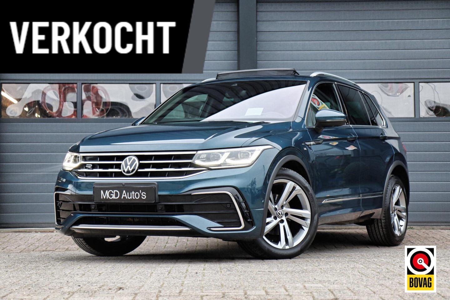 Volkswagen Tiguan - 1.5 TSI 2x R-Line /LED/360 CAMERA/PANODAK/MEMORY/HUD/KEYLESS/ACC/STOEL+STUURVERW.! - AutoWereld.nl