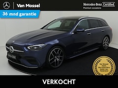 Mercedes-Benz C-klasse Estate - 200 AMG Line / Stoelverwarming / 360Graden-Camera / Panorama-schuifdak / Memory-Stoelen /