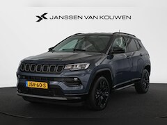 Jeep Compass - 4xe 240 Plug-in Hybrid Electric S SOH 98% Leder Stuur-Stoelverwarming Carplay