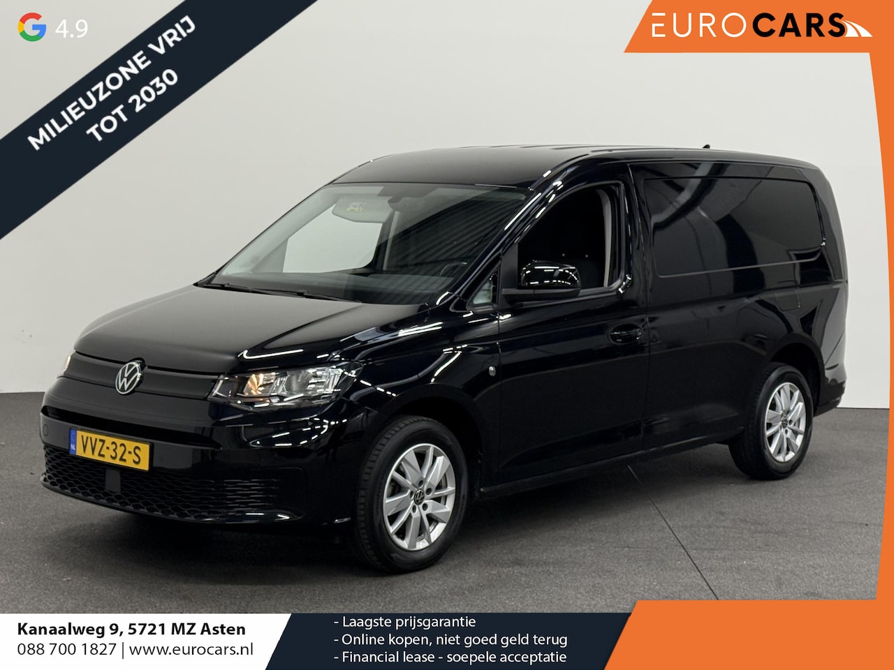 Volkswagen Caddy Cargo Maxi - 2.0 TDI Style Airco Bluetooth Cruise Control App-Connect - AutoWereld.nl