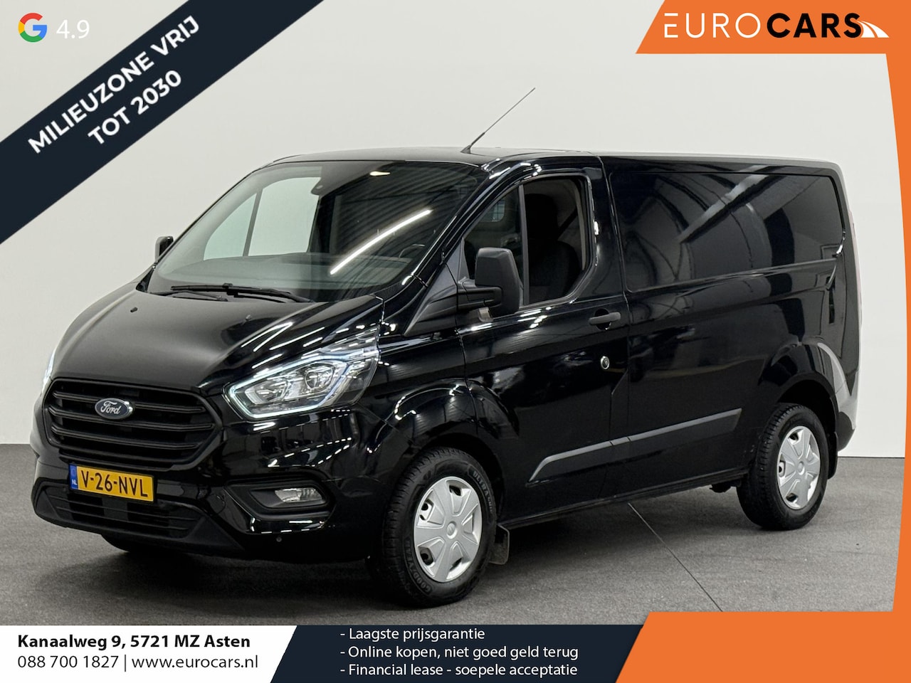 Ford Transit Custom - 300 2.0 TDCI L1H1 Trend Airco Cruise Control Parkeersensoren - AutoWereld.nl