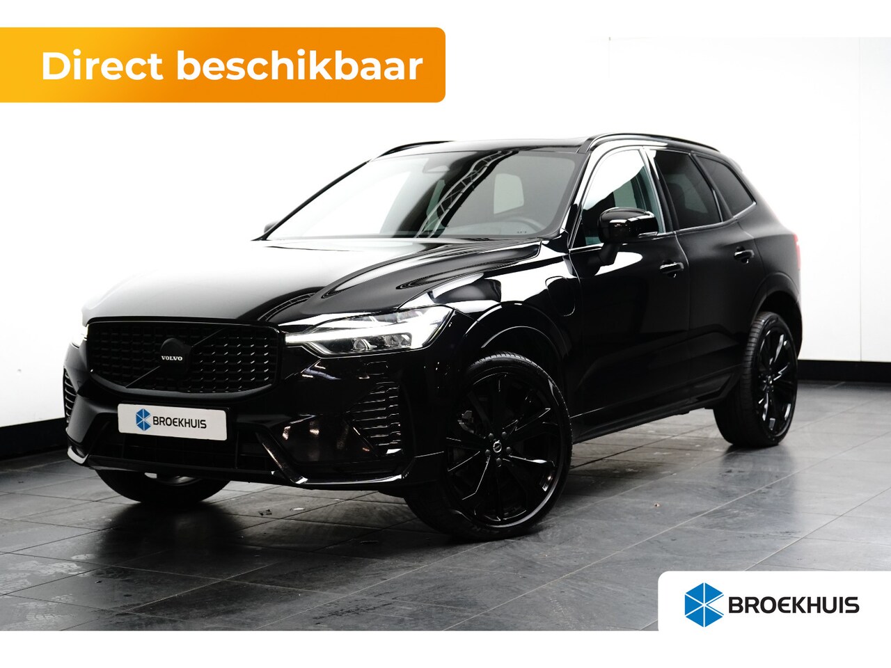 Volvo XC60 - T6 Plug-in hybrid AWD Plus Black Edition | Panoramadak | Trekhaak | Stoelkoeling | Luchtve - AutoWereld.nl