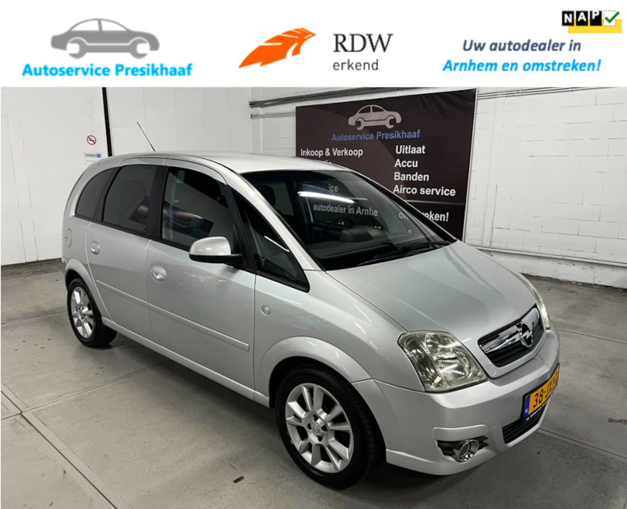 Opel Meriva - 1.6-16V Cosmo HALF-LEDER / NAP / LM VELGEN - AutoWereld.nl