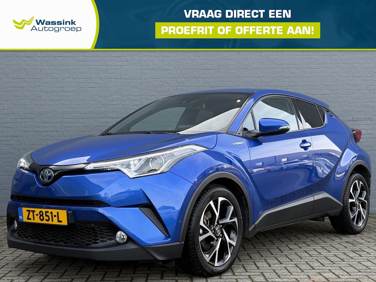 Toyota C-HR - 1.8 Hybrid 122pk CVT Dynamic Sport | All Season Banden | Navigatie | Adaptive Cruise Contr - AutoWereld.nl