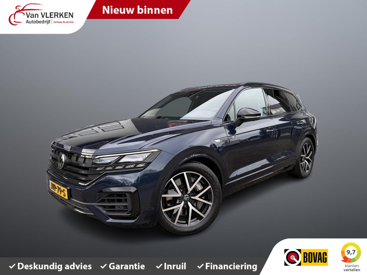 Volkswagen Touareg - 3.0 TSi 4MOTION R EHYBRID PANO LEER HEADUP TREKHAAK - AutoWereld.nl