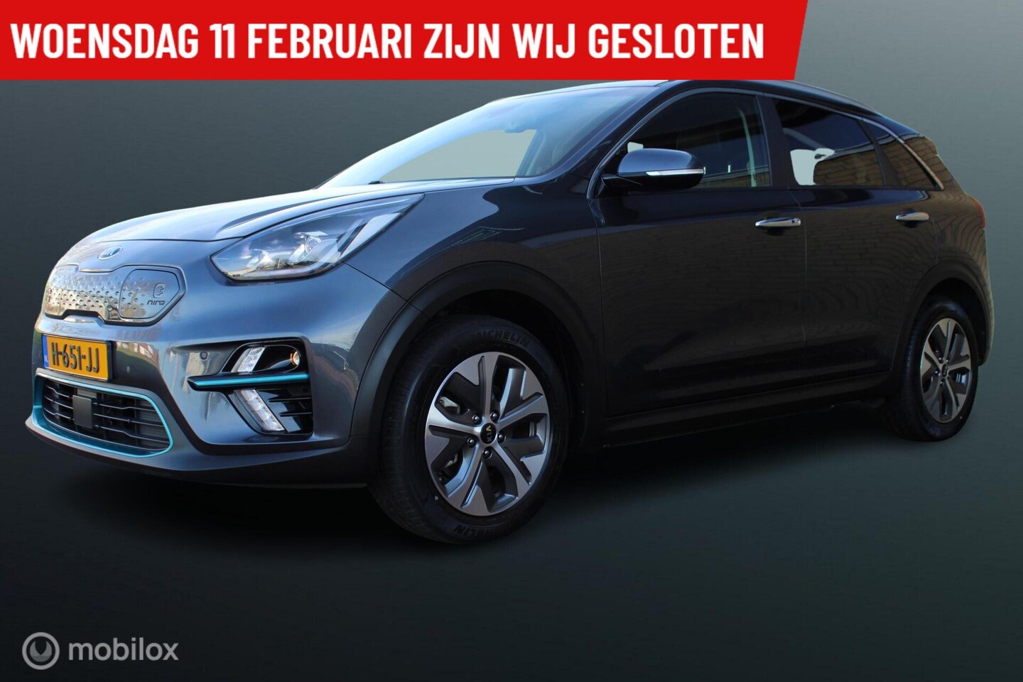 Kia e-Niro - ExecutiveLine 64 kWh ExecutiveLine 64 kWh, Stoel-stuurverwarming, Leer, Navi, App connect, Cruise, Clima, Pdc v - AutoWereld.nl