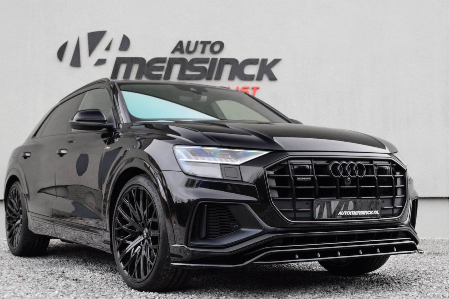 Audi Q8 - 55 TFSI Quattro / 2x S-line/ Luchtvering/ Standkachel/ Bang & Olufsen Sound System/ Panora - AutoWereld.nl